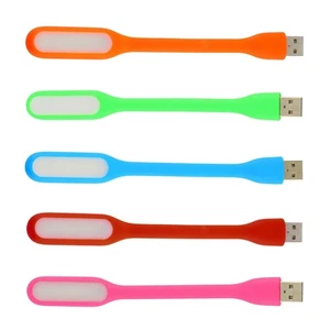5 Pcs Mixed Flexible USB LED Light Lamp 180 Degree Adjustable Portable Night - Zdjęcie 1 z 12