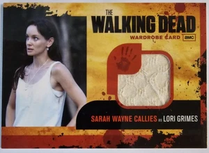 Walking Dead Wardrobe Relic M2 Sarah Wayne Callies Lori Grimes Season 1 AMC - Picture 1 of 15