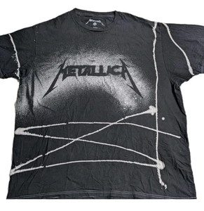 Camiseta Metallica Heavy Metal Band negra/blanca talla XL - Imagen 1 de 7