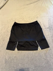 Adidas ClimaCool Damen-Sportrock Tennis Golf Skort schwarz Größe 4 mit Taschen - Bild 1 von 11