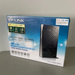 TP-LINK Archer CR700 Wireless Dual Band AC1750 DOCSIS 3.0 Cable Router Sealed - Picture 1 of 9