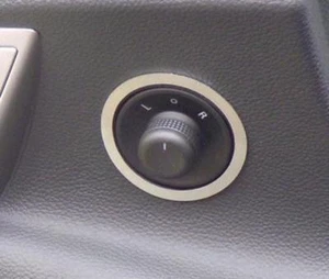 RING CONTROL REARVIEW STAINLESS STEEL OPEL ASTRA IV COSMO OPC GTC CDTI SPORT - Picture 1 of 1