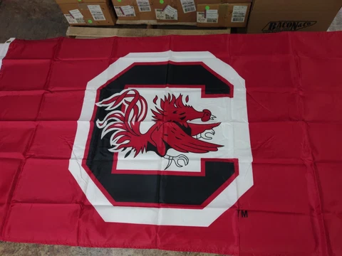 Officially Licensed NCAA South Carolina Gamecocks Team Logo 3' x 5' House Flag Cover