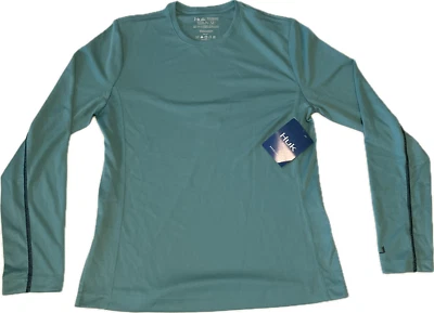 Camisa de pesca de manga larga Huk Icon X para mujer talla M verde Foto 1 de 4