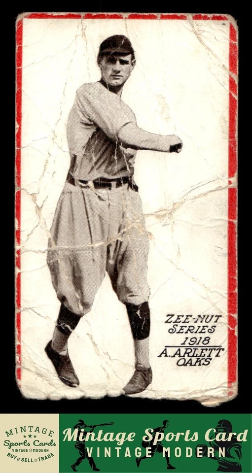1918 Zee-Nut - Alex Arlett - Oakland Oaks - Image 1 of 2