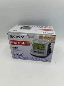 Sony Melody Alarm Dream Machine FM AM Digital Clock Radio ICF-C630 Preowned #c5 - Picture 1 of 20