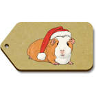 'Santa Guineapig' Gift / Luggage Tags (Pack of 10) (TG043182)
