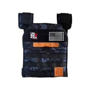 WEIGHT VEST - Vest Plate Carrier CAMO Crossfit Workout Muscle .-. Unbrokenshop - Picture 1 of 11