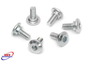 AS3 REAR BRAKE DISC BOLTS for KAWASAKI KX 65 2000-2018 KX 85 2001-2018 - Picture 1 of 1