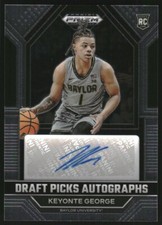 2023-24 Panini Prizm Draft Picks Autographs #22 Keyonte George Auto 