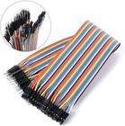 Dupont Cable Jumper 40 Wire 20cm F-M F-F M-M For Arduino Raspberry Breadboard 