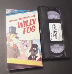 Around The World With Willy Fog Vintage Animated VHS 1985 Sony BRB International - Picture 1 of 9