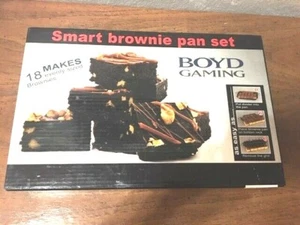 New Smart Brownie Pan Set Makes 18, Free Shipping - Picture 1 of 4