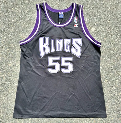 Camiseta deportiva de baloncesto grande vintage del campeón Sacramento Kings Jason Williams años 90 de la NBA Foto 1 de 4