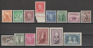 AUSTRALIA 1937/49 SG 164/178 OTTIME CONDIZIONI - Foto 1 di 2