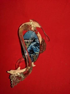 DOLPHIN MAJESTY CHRISTIAN RIESE LASSEN CHRISTMAS ORNAMENT COLLECTION - Picture 1 of 4