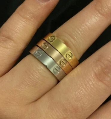 flathead screw design band ring - Image 1 of 2