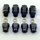 Female Swivel 6an an6 6 To 5/16" hose Adapter Hard Brass Ferrule compression