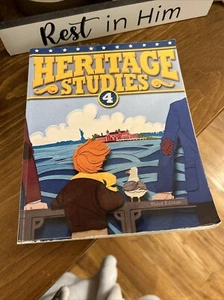 BJU Heritage Studies 4 Student Text (3rd Edition)- 4th Grade History - Preowned - Picture 1 of 2