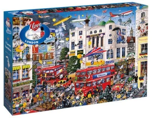 Puzzle 1000 Kocham Londyn G3 - Foto 1 di 1