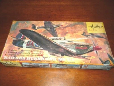 HELLER - AEREO - HAWKER HARRICANE MK II C-SCALA 1/72 - SU SPRUE -ART.152. - Immagine 1 di 4