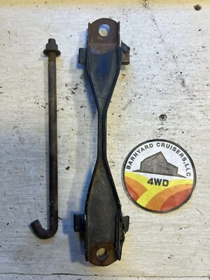 81 - 90 TOYOTA LAND CRUISER FJ60 BJ60 HJ60 FJ62 BATERÍA RETENCIÓN Y BARRA EN J Foto 1 de 2