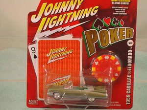 1959 Cadillac Eldorado By Johnny Lightning Poker Series - Picture 1 of 1