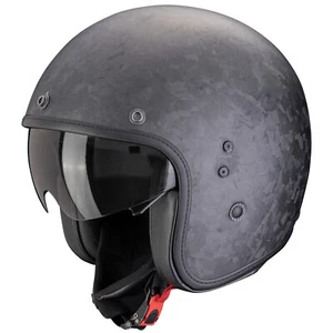 Scorpion Exo Belfast EVO Carbon Onyx Matt-Schwarz Motorradhelm Jethelm - Bild 1 von 21