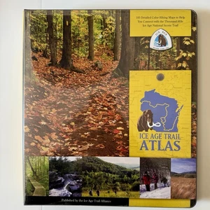 Ice Age Trail Atlas 105 Color Detailed Maps Wisconsin 2011 Official Hiking Maps - Picture 1 of 14