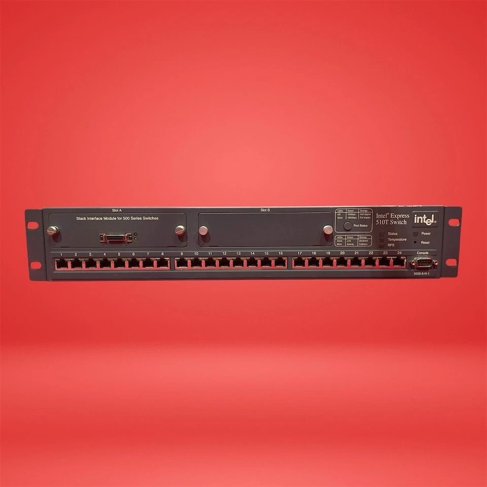 Intel Express 510T ES510T 688886-015 24-Port Fast Ethernet Switch - Image 1 of 4