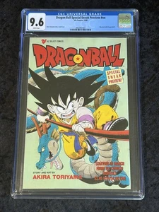 Viz 1998 Dragon Ball Special Sneak Preview CGC 9.6 NM+ with White Pages - Picture 1 of 7