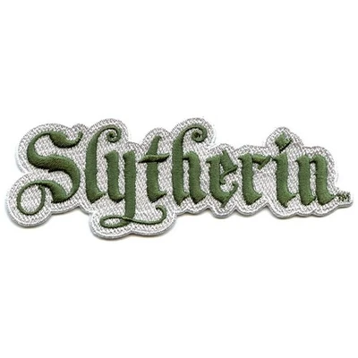 Harry Potter Slytherin Embroidered Iron-on Patch - Image 1 of 2