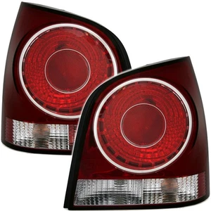 Rückleuchten Set für VW Polo 9N 01-09 Heckleuchten links + rechts Rot - Bild 1 von 6