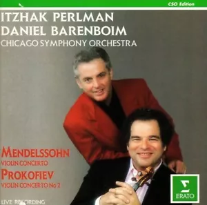 Itzhak Perlman - Mendelssohn Violin Concerto / Violin Concerto No. 2 (CD) - Imagen 1 de 2