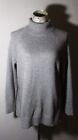 Women's MICHAEL KORS Gray Long Sleeve Turtleneck Sweater Size M