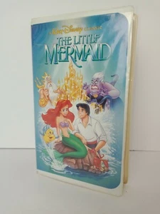 Disney The Little Mermaid Black Diamond VHS Cassette Tape Banned Error Cover - Picture 1 of 8