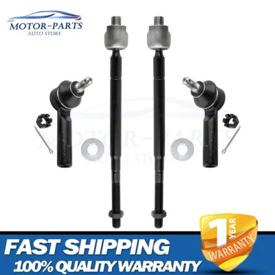 Kit Tierods extremos de varilla de amarre interior y exterior delantero para Honda Odyssey 2002 2003 2004 Foto 1 de 4