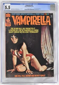 CGC Graded 5.5 Vintage Vampirella #54 Sept 1976 Warren Publishing Jose Gonzalez - Picture 1 of 8