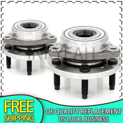 Buje de cojinete de rueda delantera 513156 2 piezas para Ford Windstar 1999 2000 2001-2003 no ABS Foto 1 de 4