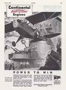 Pubblicità motore aereo continentale 1945 23/10/2024n - Foto 1 di 1