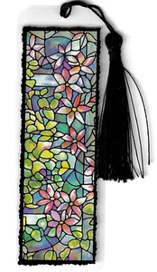 MARCADOR ARTÍSTICO Louis Tiffany Floral Tragaluz Ventana Jardín Flor Margarita Regalo 1912 - Imagen 1 de 2