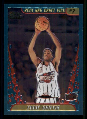 2001-02 Topps Chrome #135 Eddie Griffin RC - Image 1 of 2