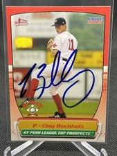 2005 Choice Clay Buchholz New York Penn League Prospects Auto