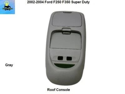 2C3Z25519A70AAC 2002 2003 2004 Ford F250 techo consola carcasa de almacenamiento Foto 1 de 4