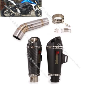 For Suzuki GSX-S750 GSR750 BK750 Until 2022 Exhaust Muffler Pipe Mid Link Tube - Picture 1 of 12