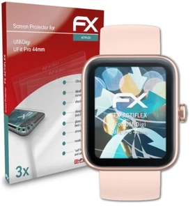 atFoliX 3x Protective Film for UMiDigi UFit Pro 44mm clear&flexible - Zdjęcie 1 z 8