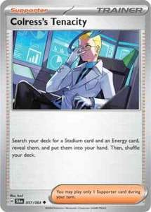 Tarjeta Pokémon Colress's Tenacity 057/064 SFA Shrouded Fable casi nueva - Imagen 1 de 1