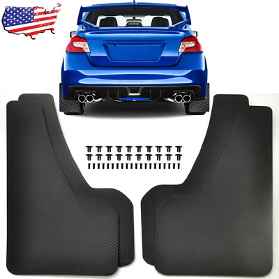 Mud Flaps Splash Guards Mudflap Mudguards For Subaru Impreza WRX STI Legacy Brz Foto 1 de 4