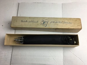 Vtg Antique Rare Loreson Folding Umbrella Parasol in Original Box! - Picture 1 of 6