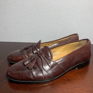 Johnston Murphy Cellini Men's Tassel Loafers Oxford Slip-On Dress Shoe Size 11M - Picture 1 of 8